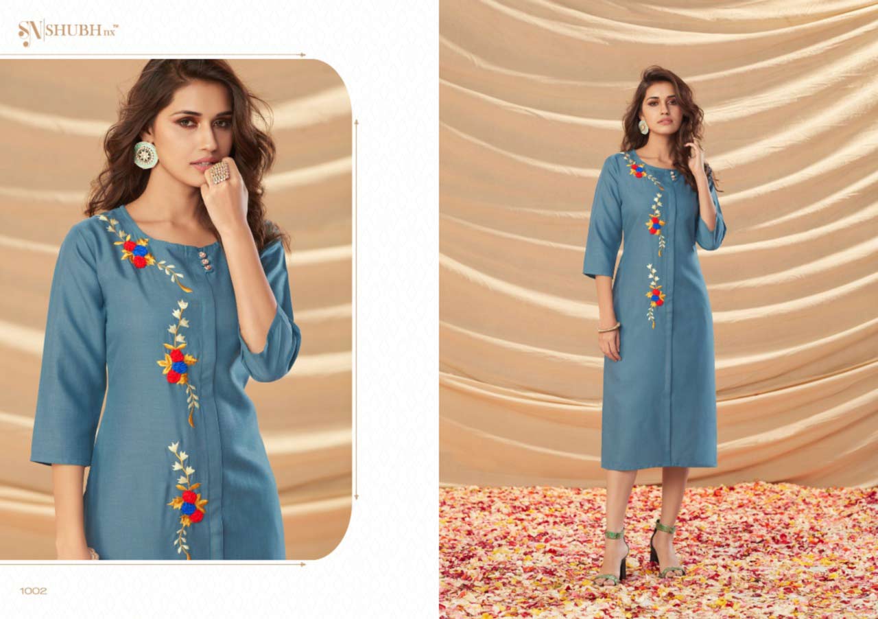 Shubh Nx Amyra Rooby Slub Kurti Manufacturer Shubh Nx Amyra Rooby Slub Kurti Manufacturer